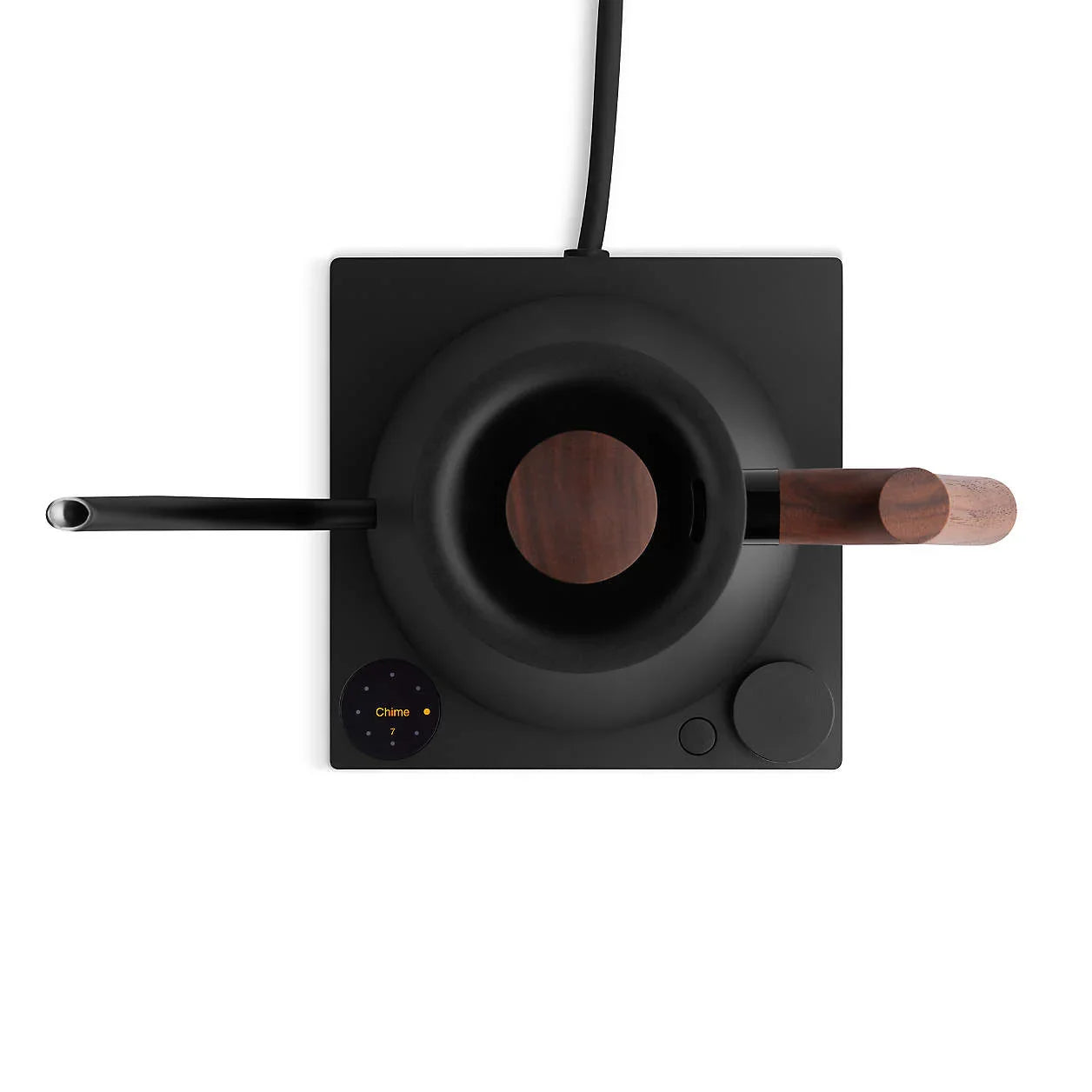 Fellow Stagg EKG PRO Electric Pour Over Kettle Matte Black + Walnut 0.9L/30.4oz 120v. - 1222PRO-WN-US