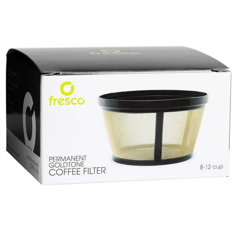 Fresco Permanent GoldTone Basket Coffee Filter