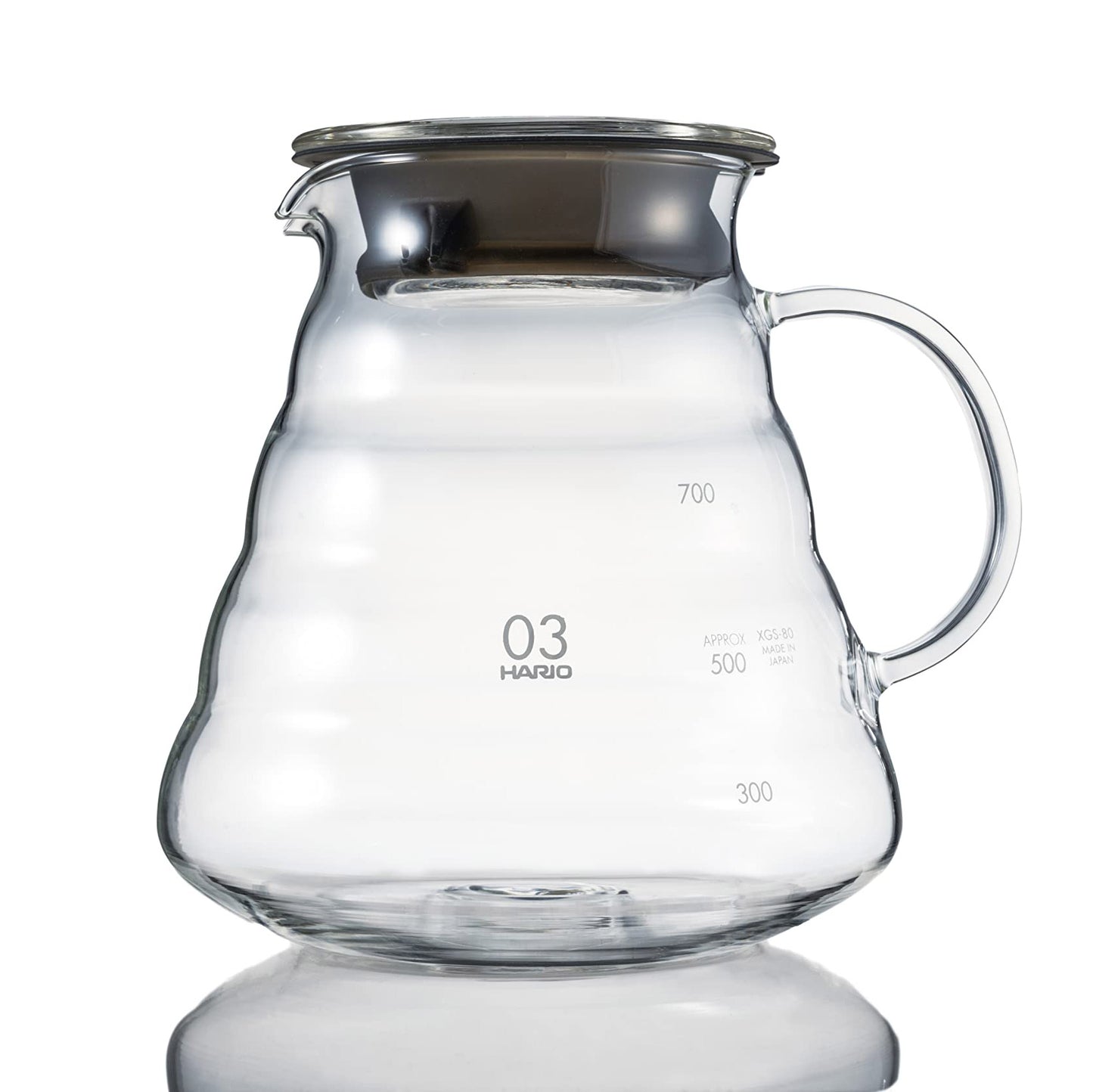 Hario V60 Coffee Range Server 03 800ml Clear - #XGS-80-EX-TB