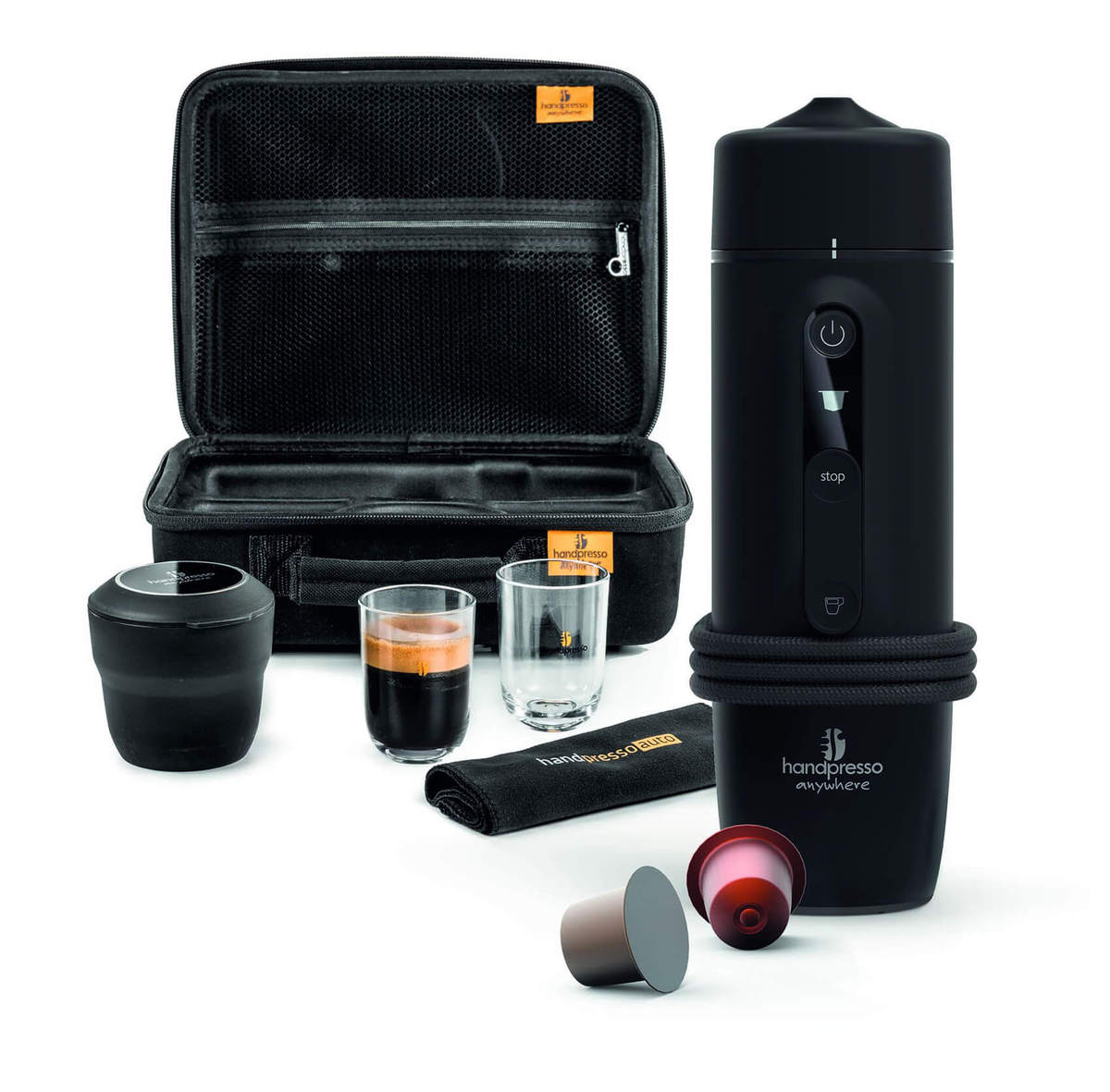 Handpresso Auto Capsule Espresso Machine Set - Nespresso Compatible #21021