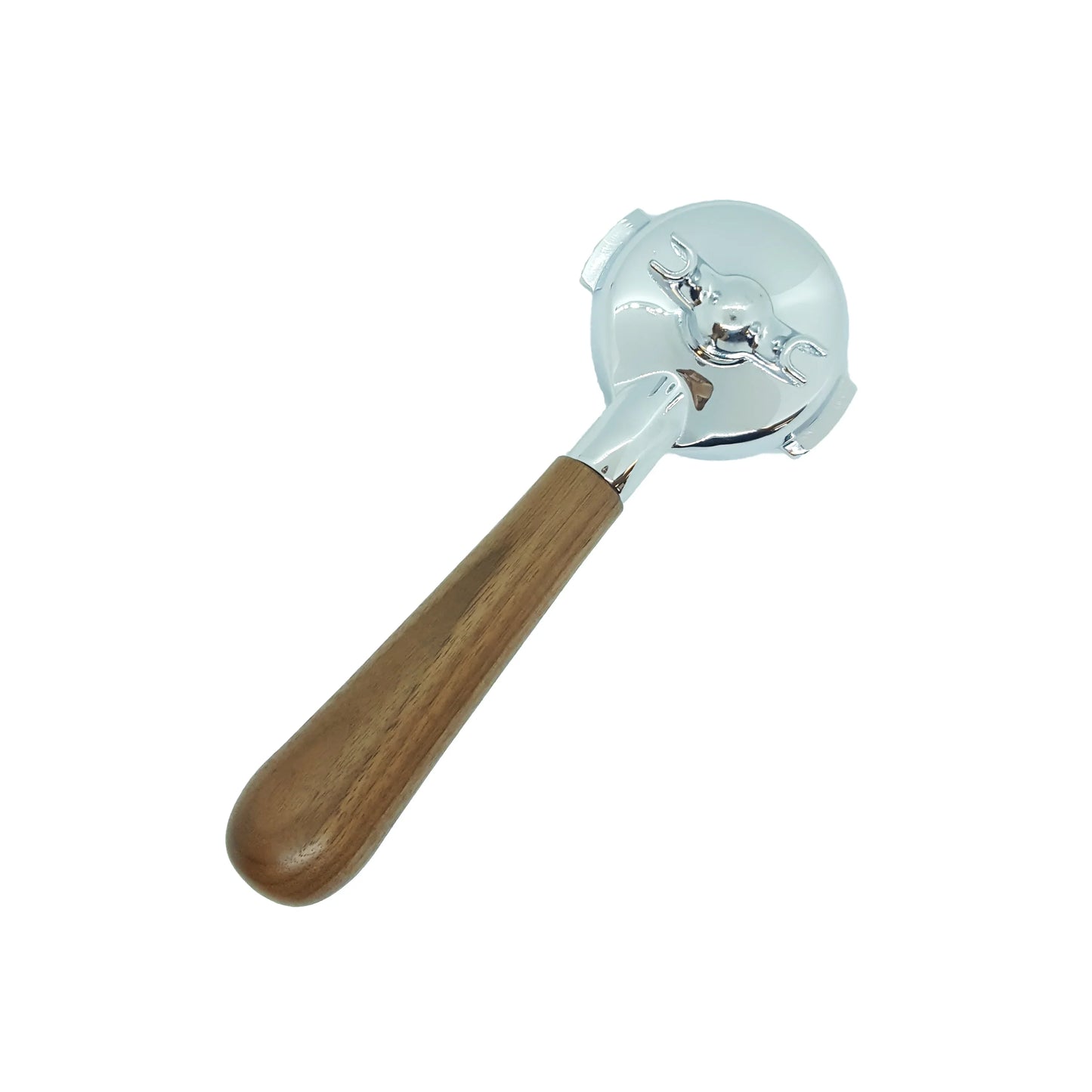 Izzo Double Spout Portafilter with Wooden Handle