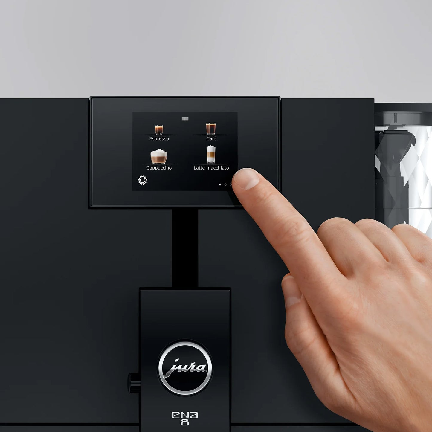 Jura - ENA 8 Superautomatic Machine Full Metropolitan Black 2023 Version - #15496 FMB