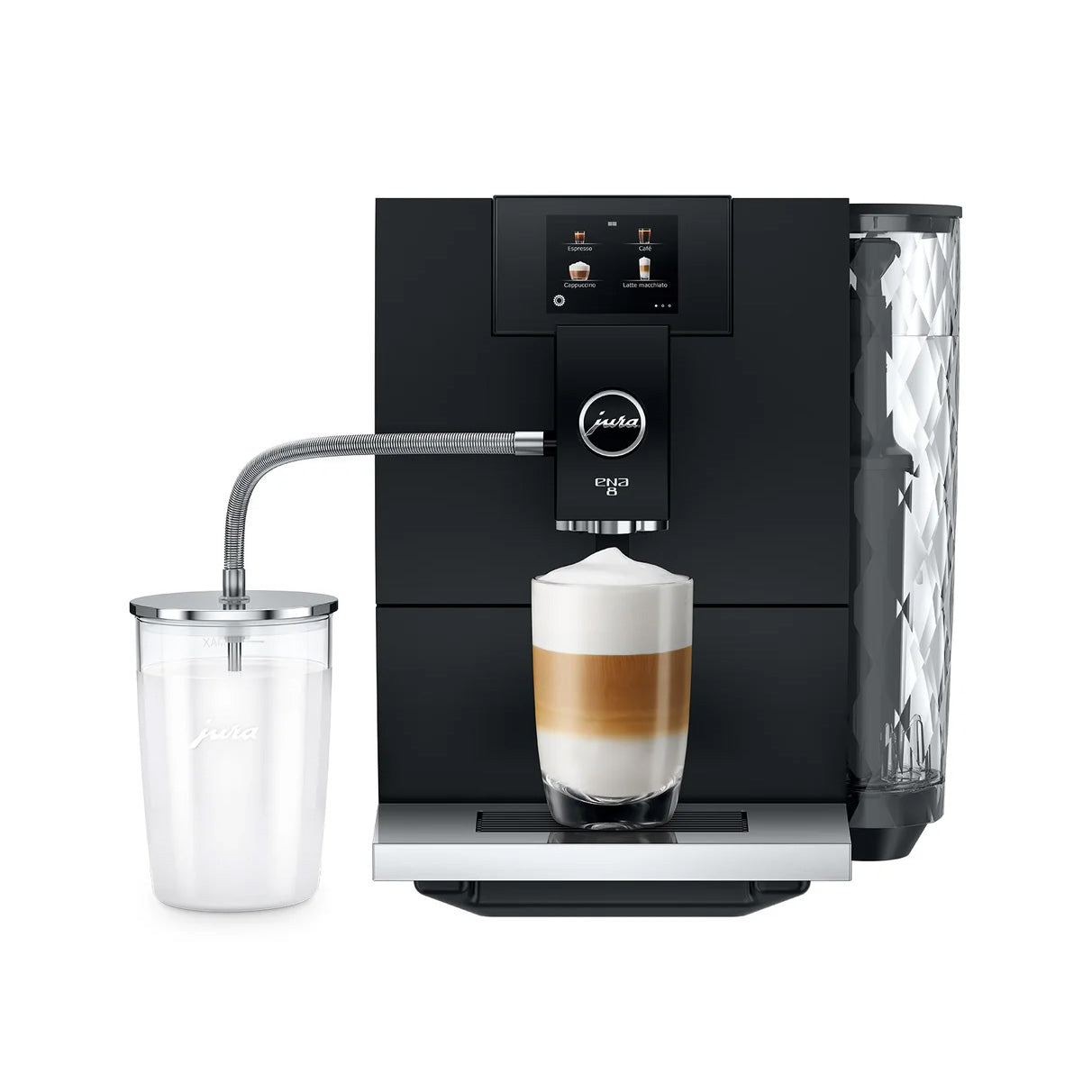Jura - ENA 8 Superautomatic Machine Full Metropolitan Black 2023 Version - #15496 FMB