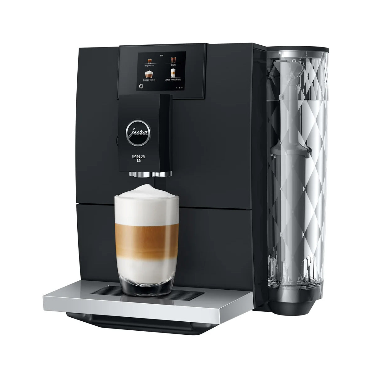 Jura - ENA 8 Superautomatic Machine Full Metropolitan Black 2023 Version - #15496 FMB