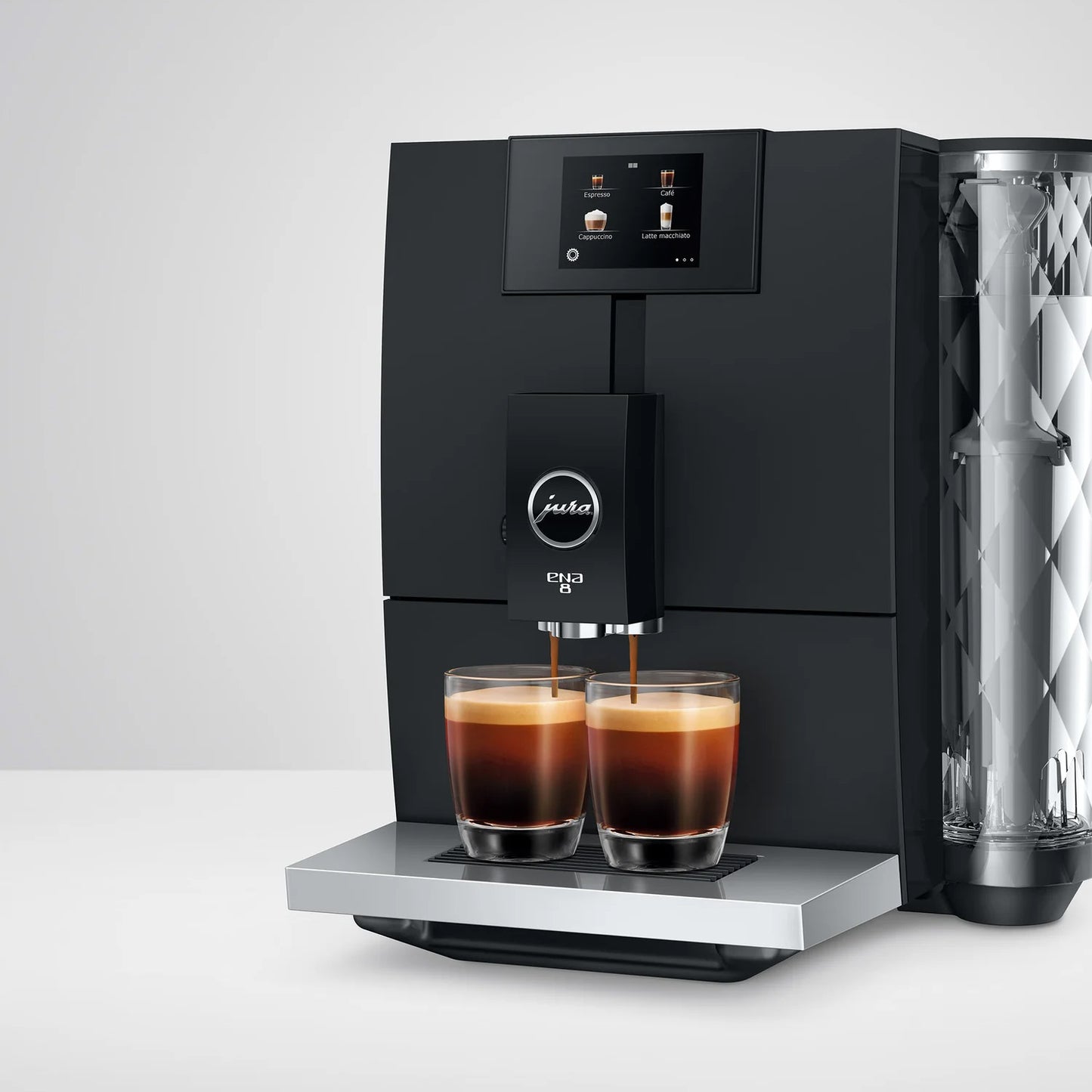 Jura - ENA 8 Superautomatic Machine Full Metropolitan Black 2023 Version - #15496 FMB