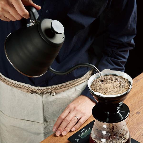 Hario V60 Coffee Dripper 02 KASUYA Model Porcelain Black - KDC-02-B