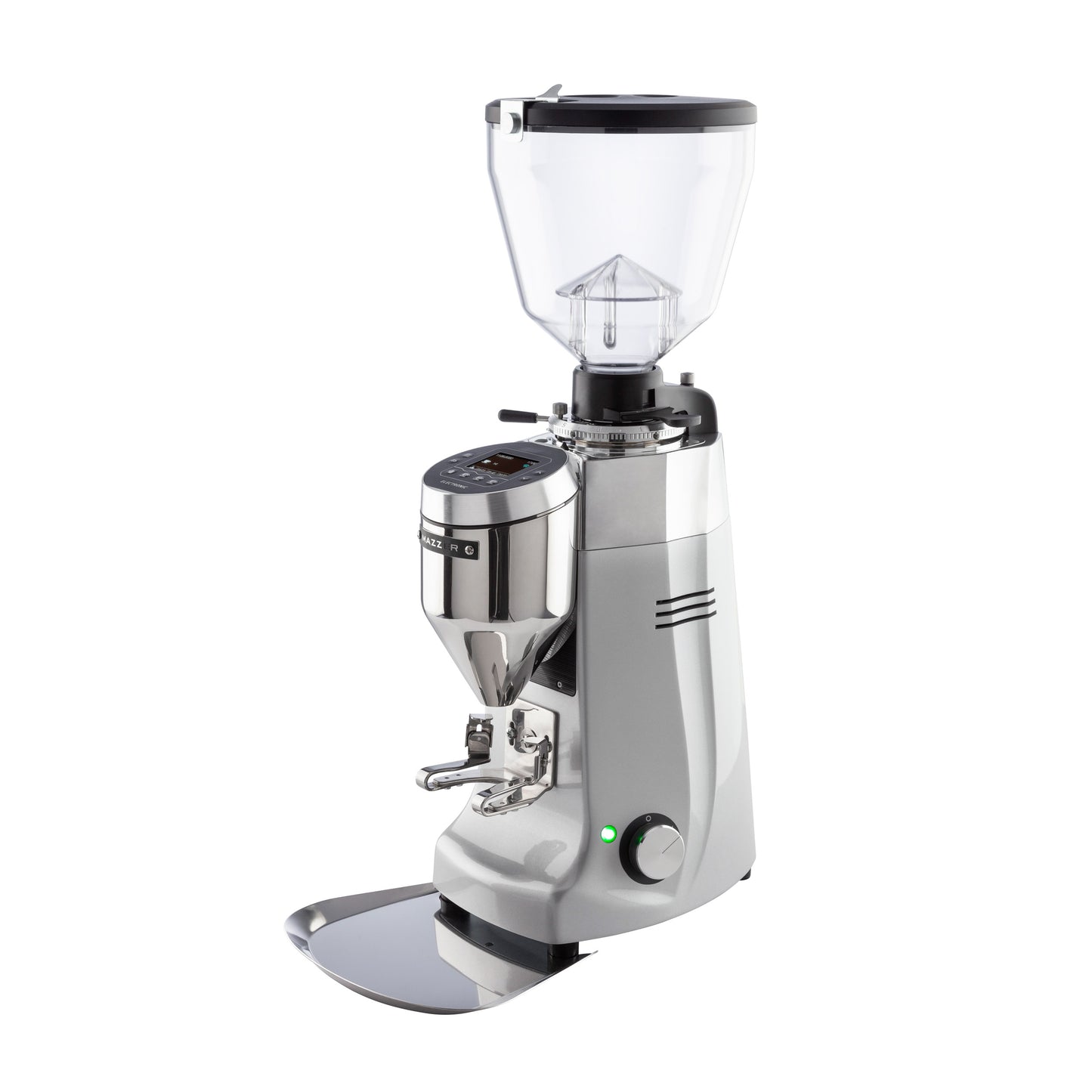 Mazzer - Kony S Electronic Conical Burr Espresso Grinder - Silver