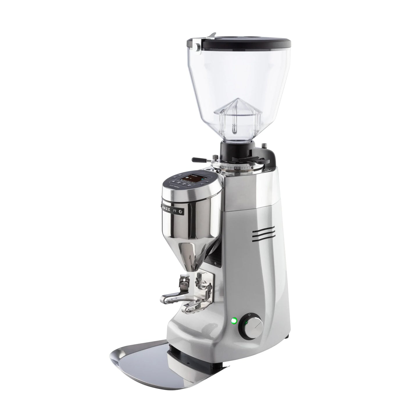Mazzer - Kony S Electronic Conical Burr Espresso Grinder - Silver