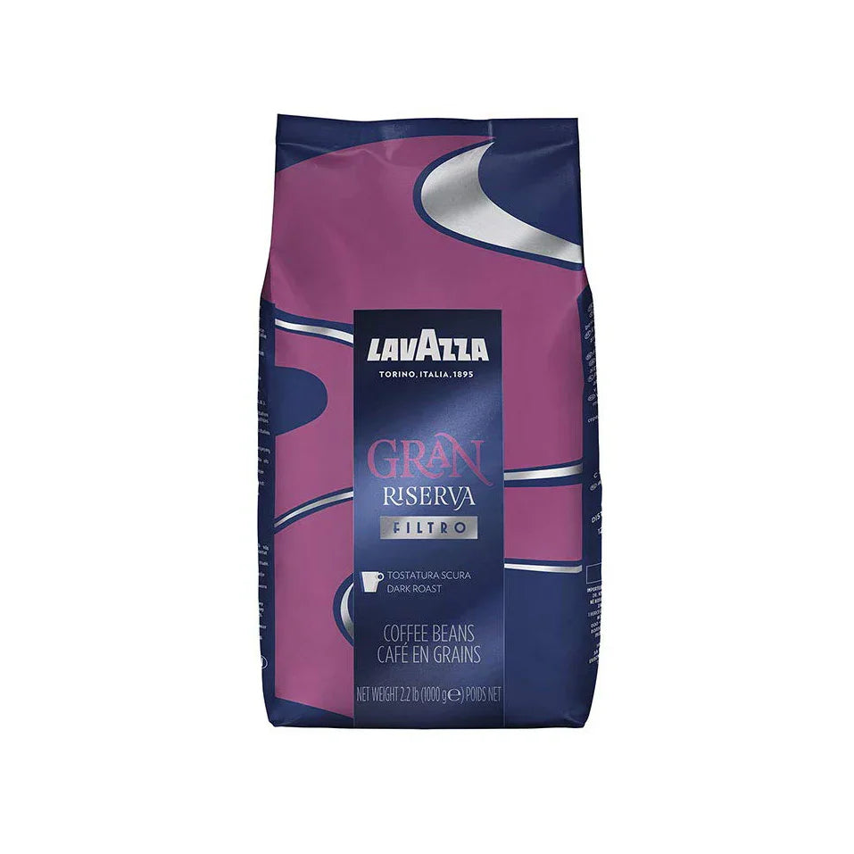 Lavazza Gran Riserva FILTRO Coffee Beans - Dark Roast 2.2lbs/1KG