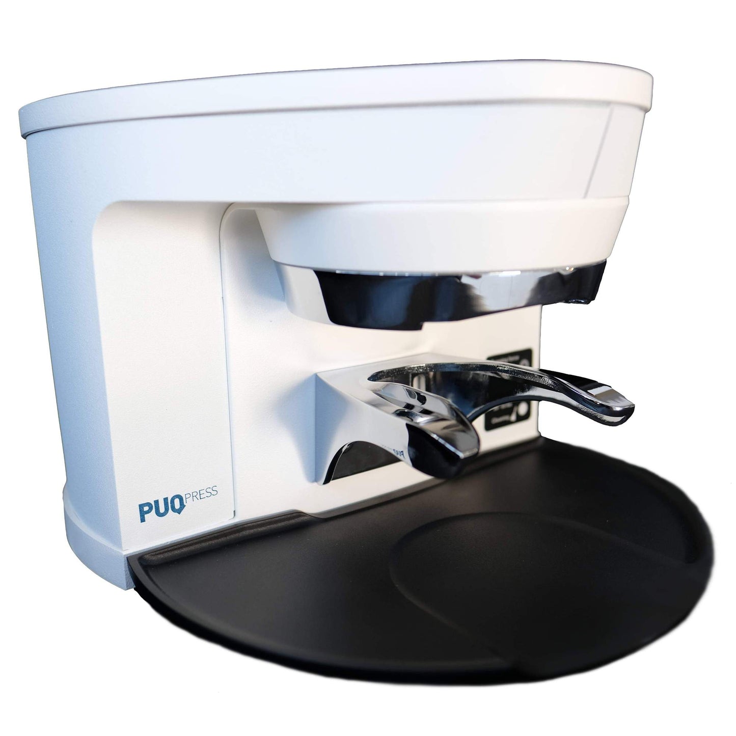 Puqpress M1 Automatic Tamper for Mahlkonig Grinders - White or Black