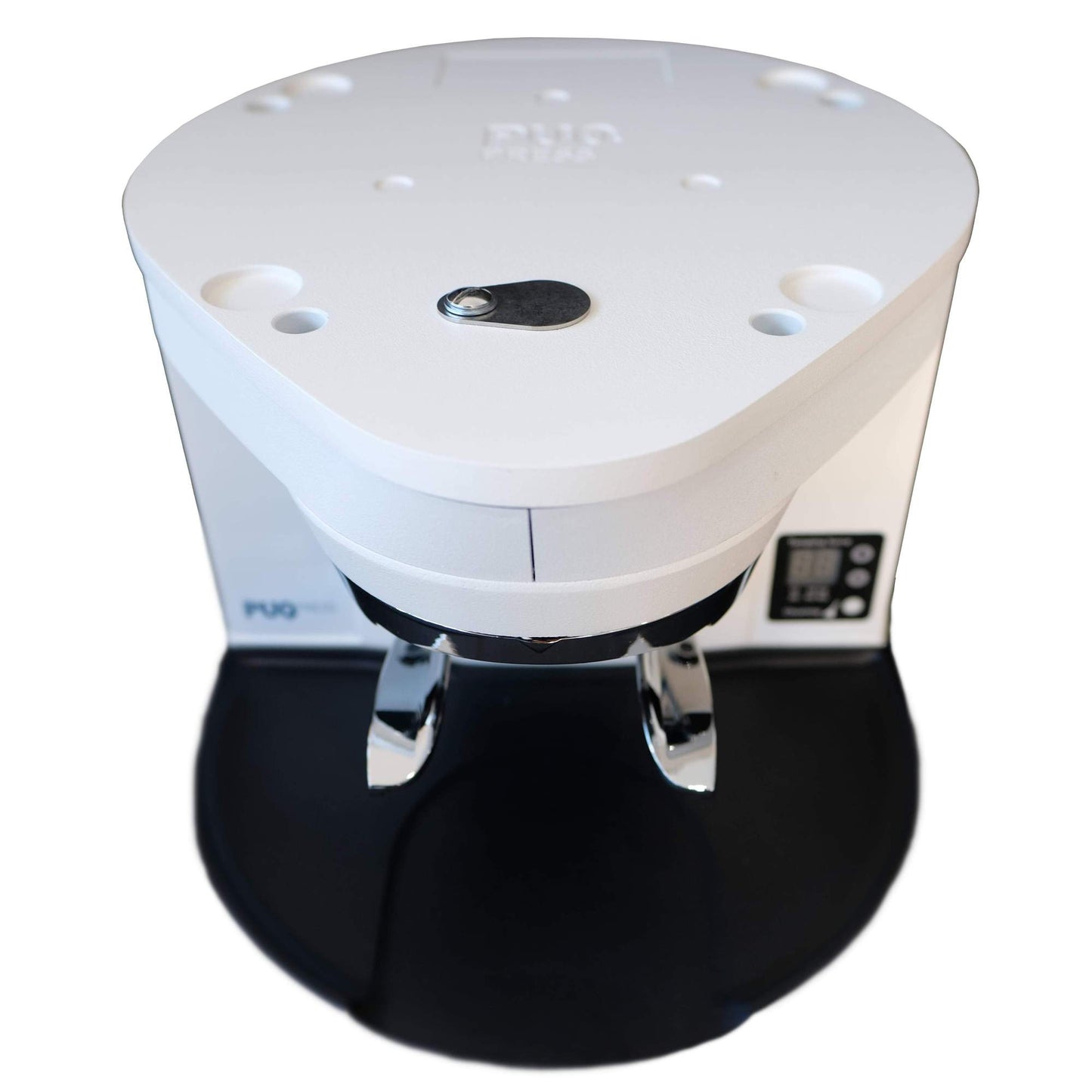 Puqpress M1 Automatic Tamper for Mahlkonig Grinders - White or Black