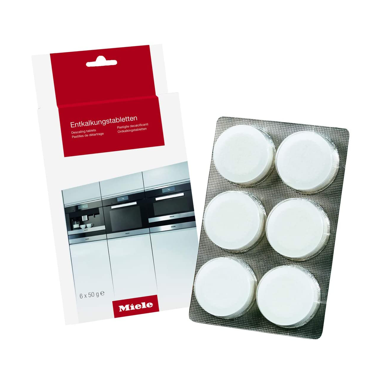 Miele Descaling Tablets - Box of 6 #10178350/11201170