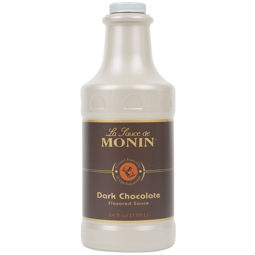 Monin Dark Chocolate Sauce 64oz 1.89L