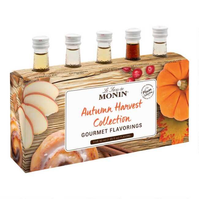 Monin Autumn Harvest Collection - 5 x 50ml Pack