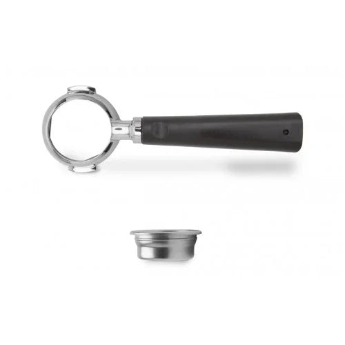 Lelit 58mm Bottomless Portafilter VIP Line Handle with 18 - 21gr Filter Basket - LEPLA580V