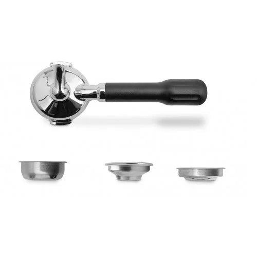 Lelit 58mm Single Spout Portafilter Kit with 3 Baskets - LEPLA585S