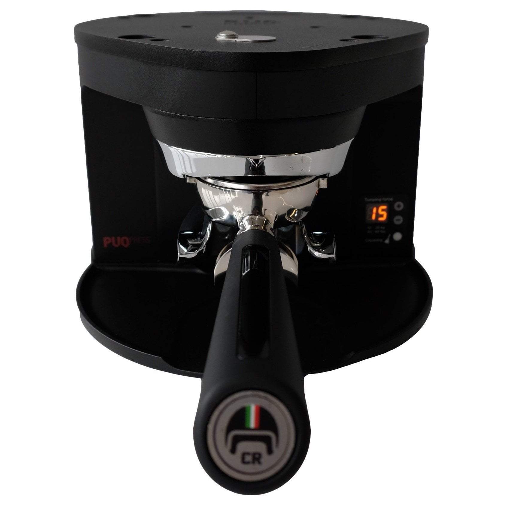 Puqpress M1 Automatic Tamper for Mahlkonig Grinders - White or Black