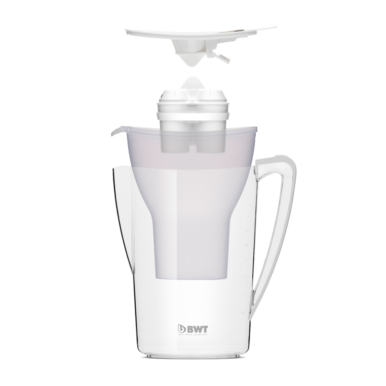 BWT Aqualizer 2.7L WaterPitcher with Magnesium Filter - WHITE - 125557841
