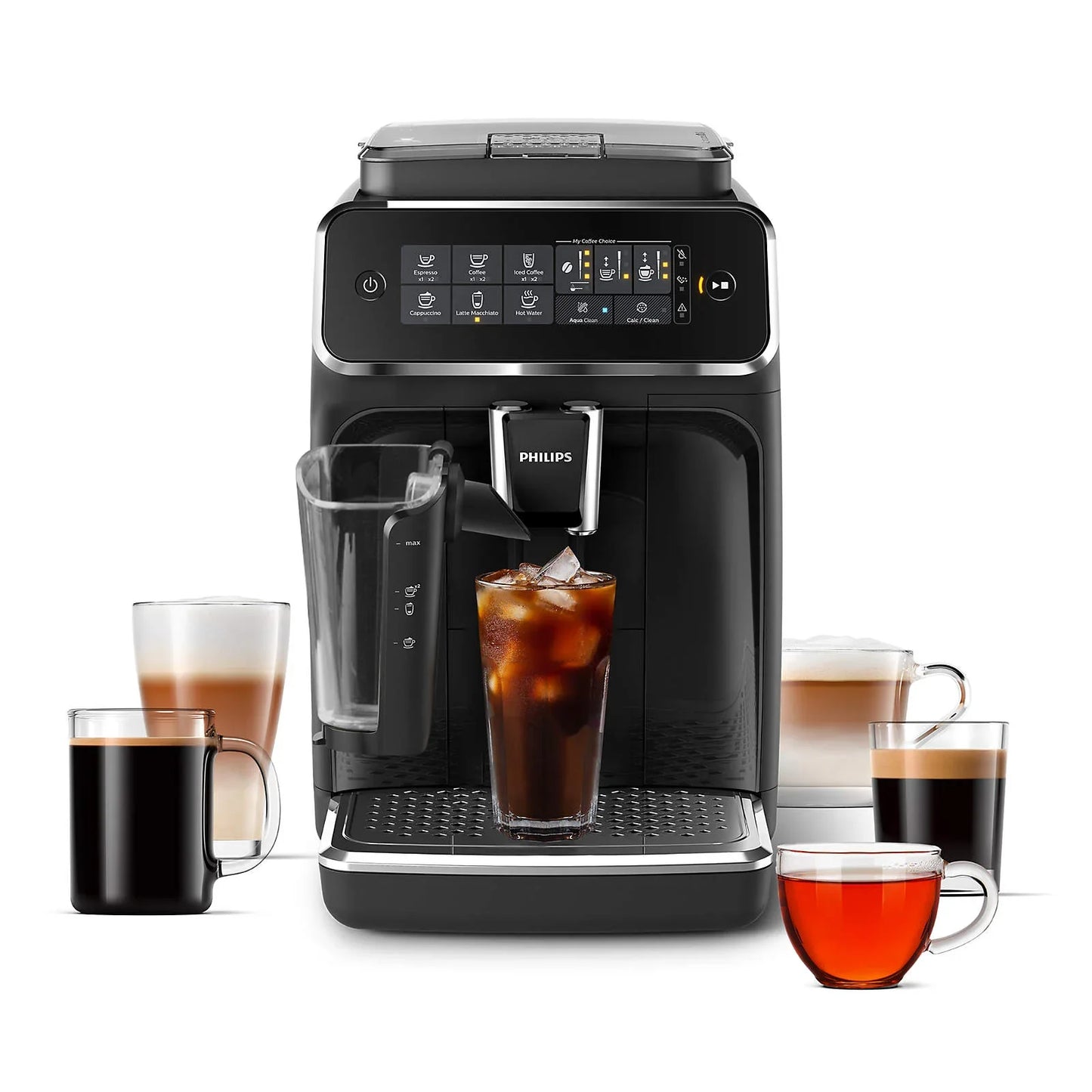 Philips / Saeco 3200 Series LatteGo + Iced Coffee Maker Super Automatic Espresso Machine - EP3241/74