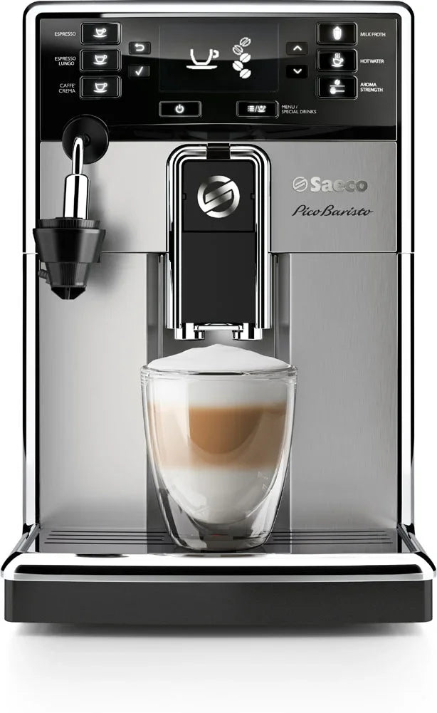 Saeco - Pico Baristo AMF Super Automatic Espresso Machine Stainless Steel HD8924/47 (OPEN BOX - IN STORE PURCHASE ONLY - FINAL SALE)