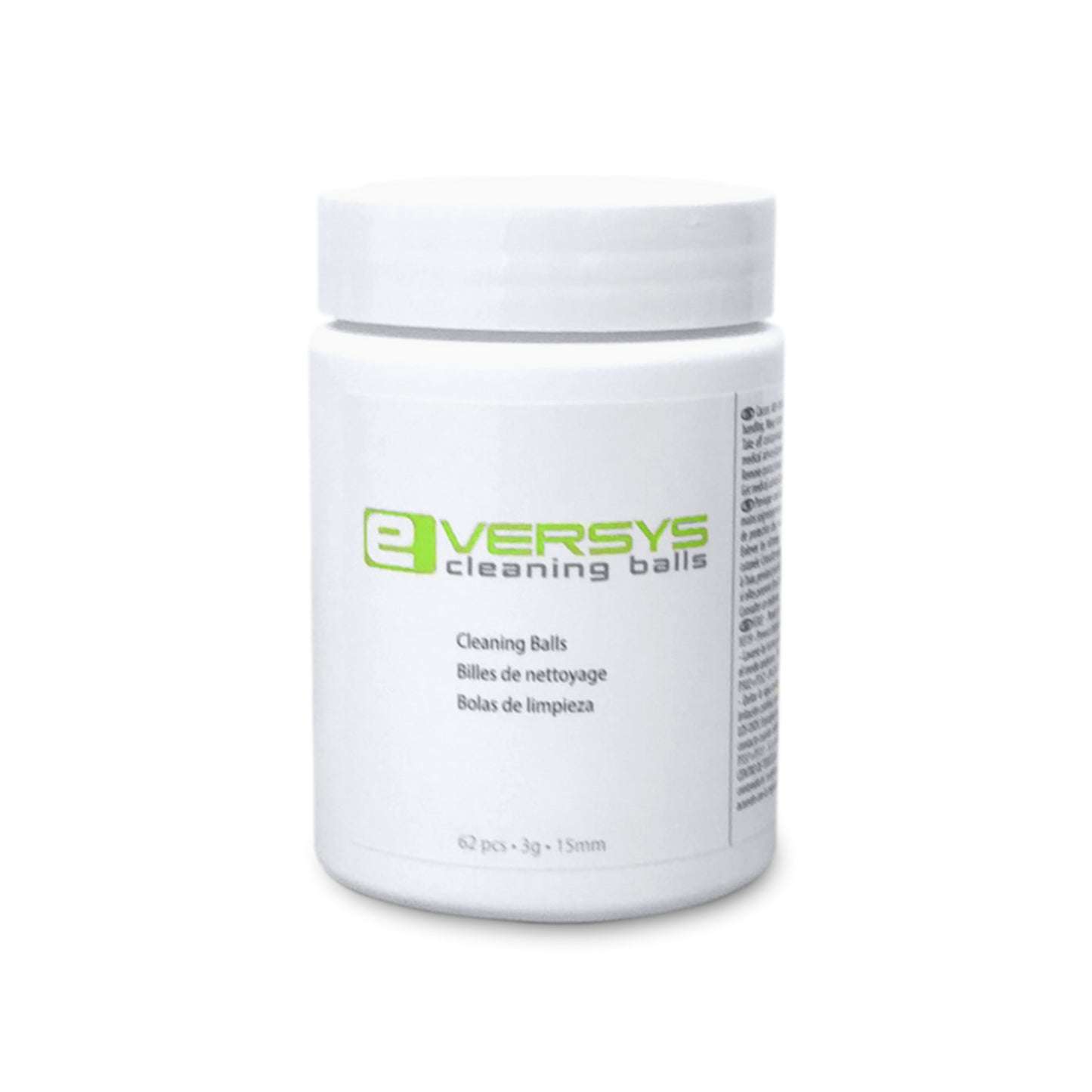 Eversys Milk - Warm Clean - Cleaning Tablets (62 pcs) 9.2g # 5500111066