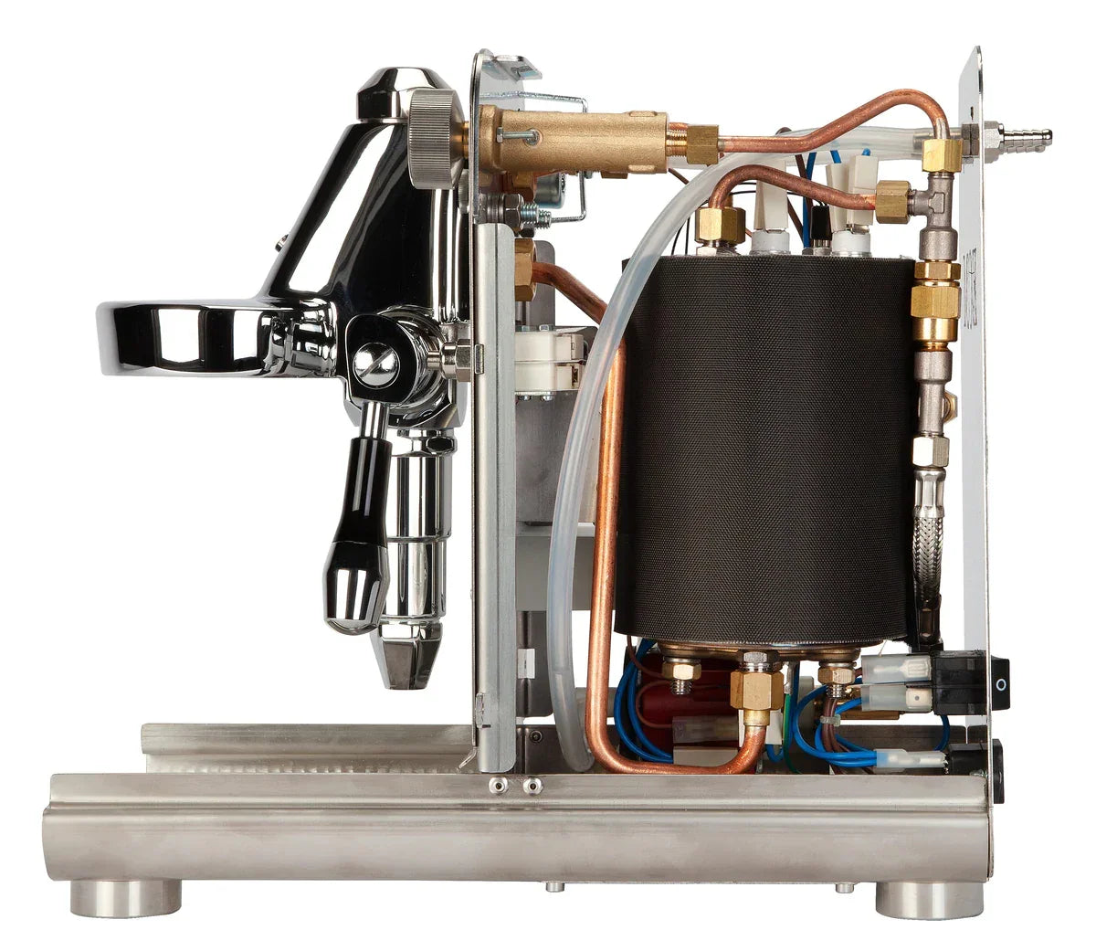 ECM - Puristika Stainless steel & Anthracite Semiautomatic Espresso Machine 110V - 81025US