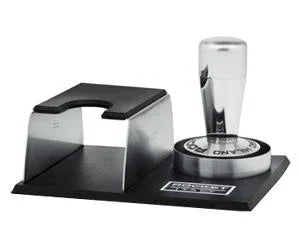 Rocket Logo Tamper Stand - Stainless Steel