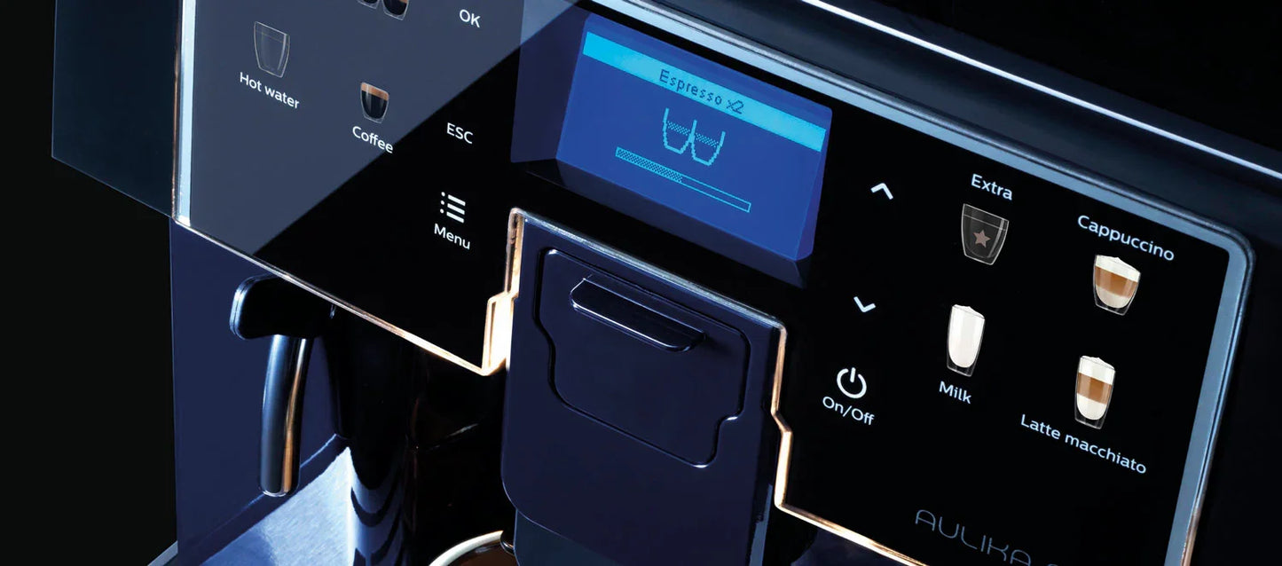 Saeco - Proline Aulika EVO Top HSC Super Automatic Espresso Machine (OPEN BOX - IN STORE PURCHASE ONLY - STORE DISPLAY)