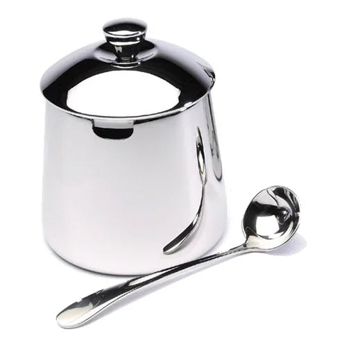 Frieling Sugar Bowl with Spoon Mirror Finish #106