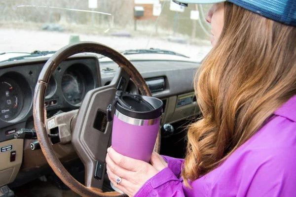 BruTrek by Planetary Design Adventure Tumbler 16oz Wild Plum Purple
