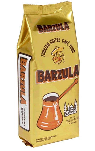 Barzula Ground Turkish Coffee 250g 8.8oz Bag