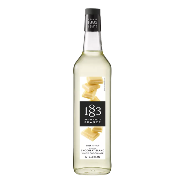 1883 White Chocolate Syrup 1L Glass Bottle 1883 White Chocolate Syrup 1L Glass Bottle