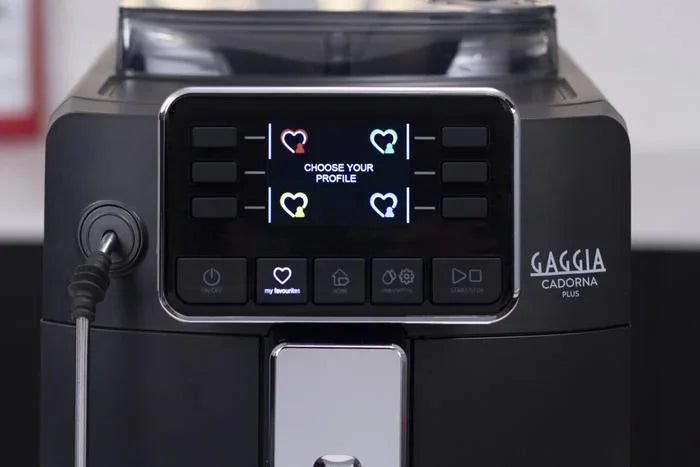 Gaggia Cadorna Plus CMF Black Super Automatic Espresso Machine - RI9601/47