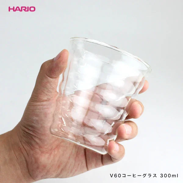 Hario V60 Coffee Glass 10oz. - VCG-10