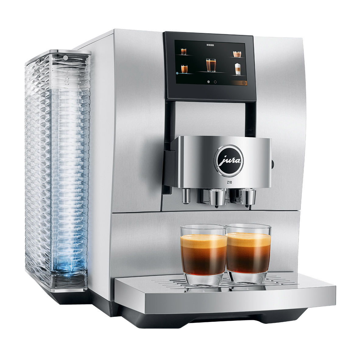 Jura Z10 Super Automatic Espresso Machine - Aluminum White 15361