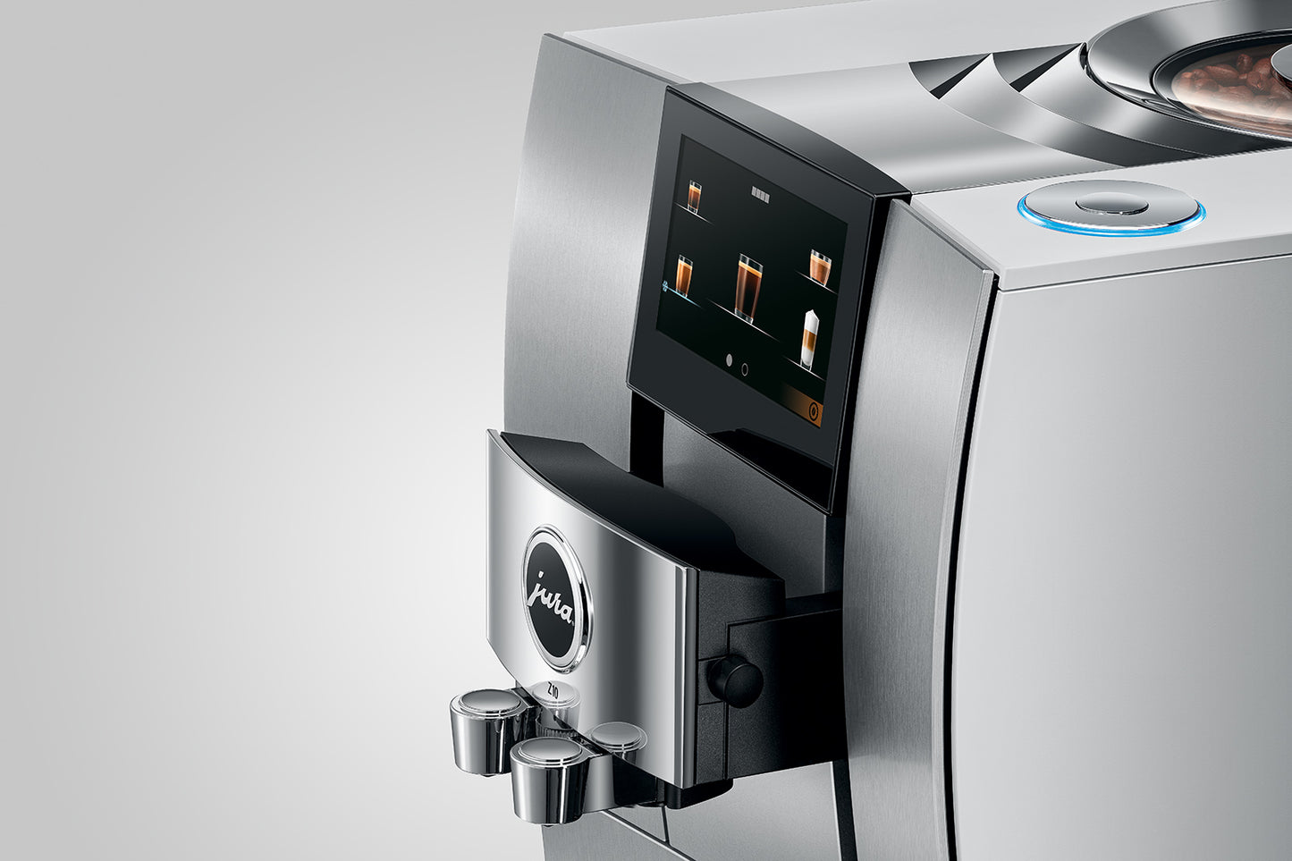 Jura Z10 Super Automatic Espresso Machine - Aluminum White 15361