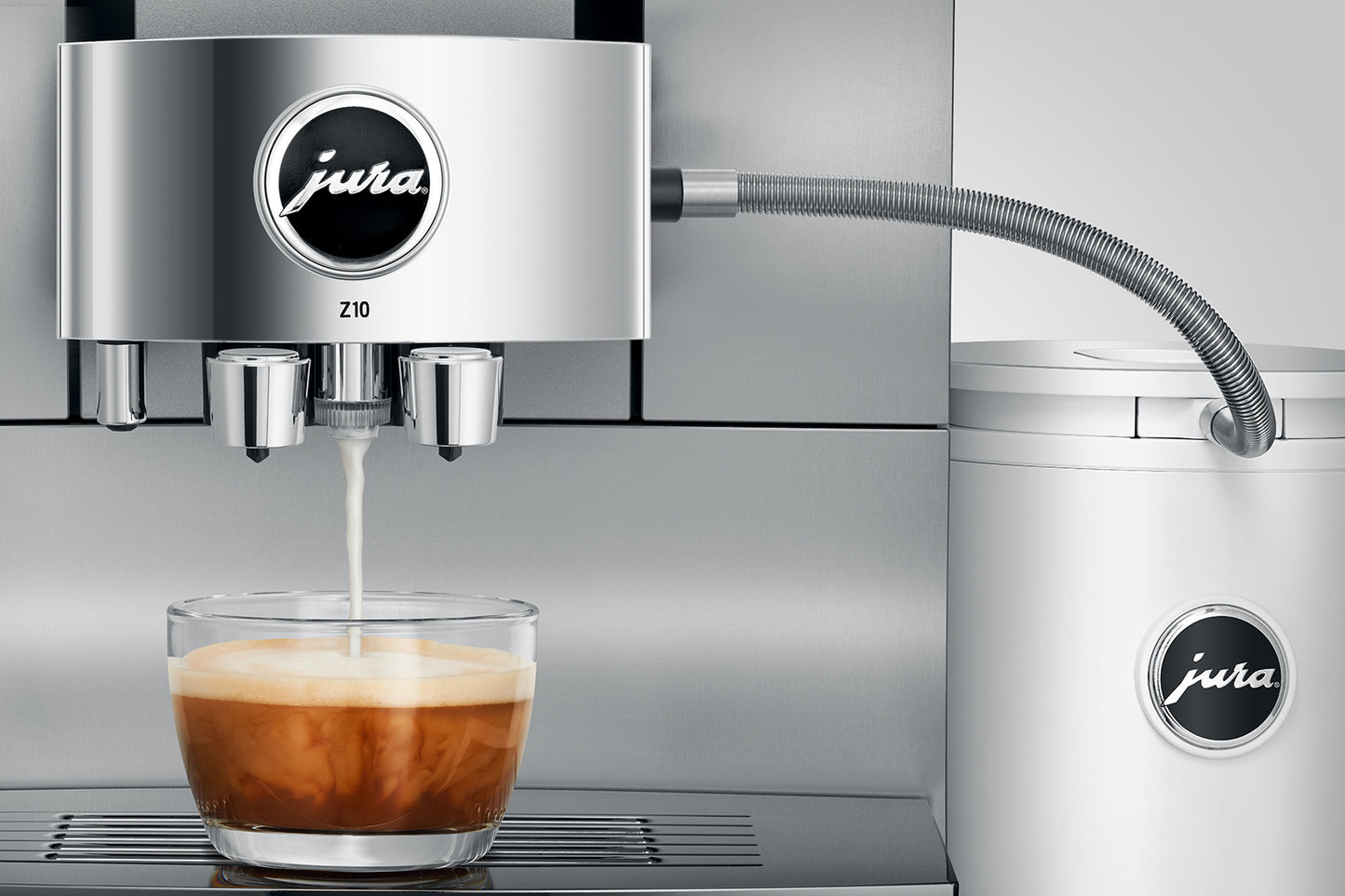 Jura Z10 Super Automatic Espresso Machine - Aluminum White 15361