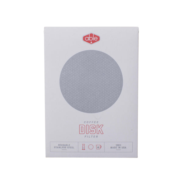 Able Brewing Disk Aerobie Aeropress Stainless Steel Coffee Filter - Standard Able Brewing Disk Aerobie Aeropress Stainless Steel Coffee Filter - Standard