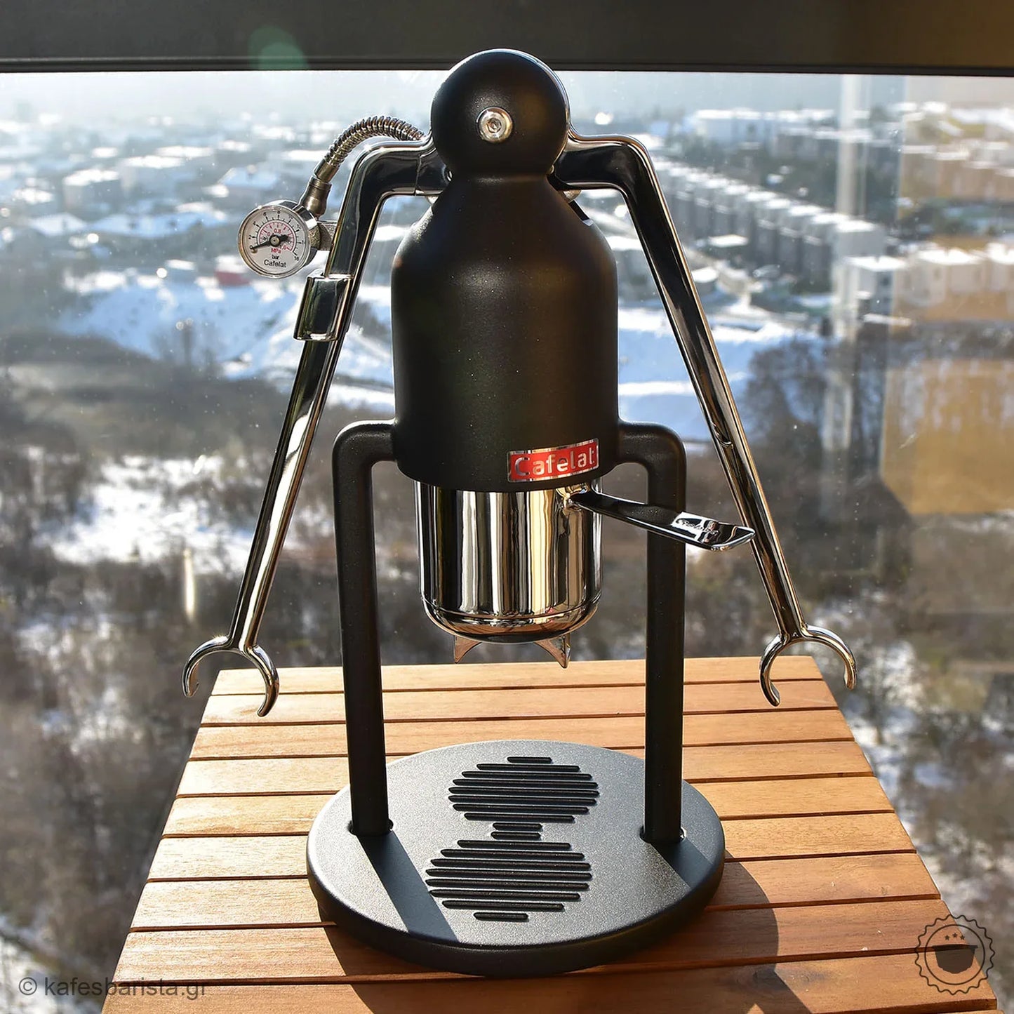 Cafelat Robot Manual Espresso Maker - Barista Version Red - #306