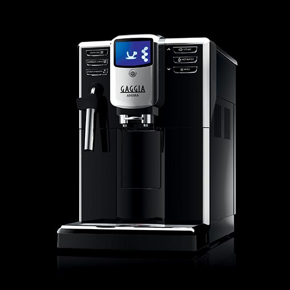 Gaggia - Anima Super Automatic Espresso Machine - Black Model No.RI8760/46
