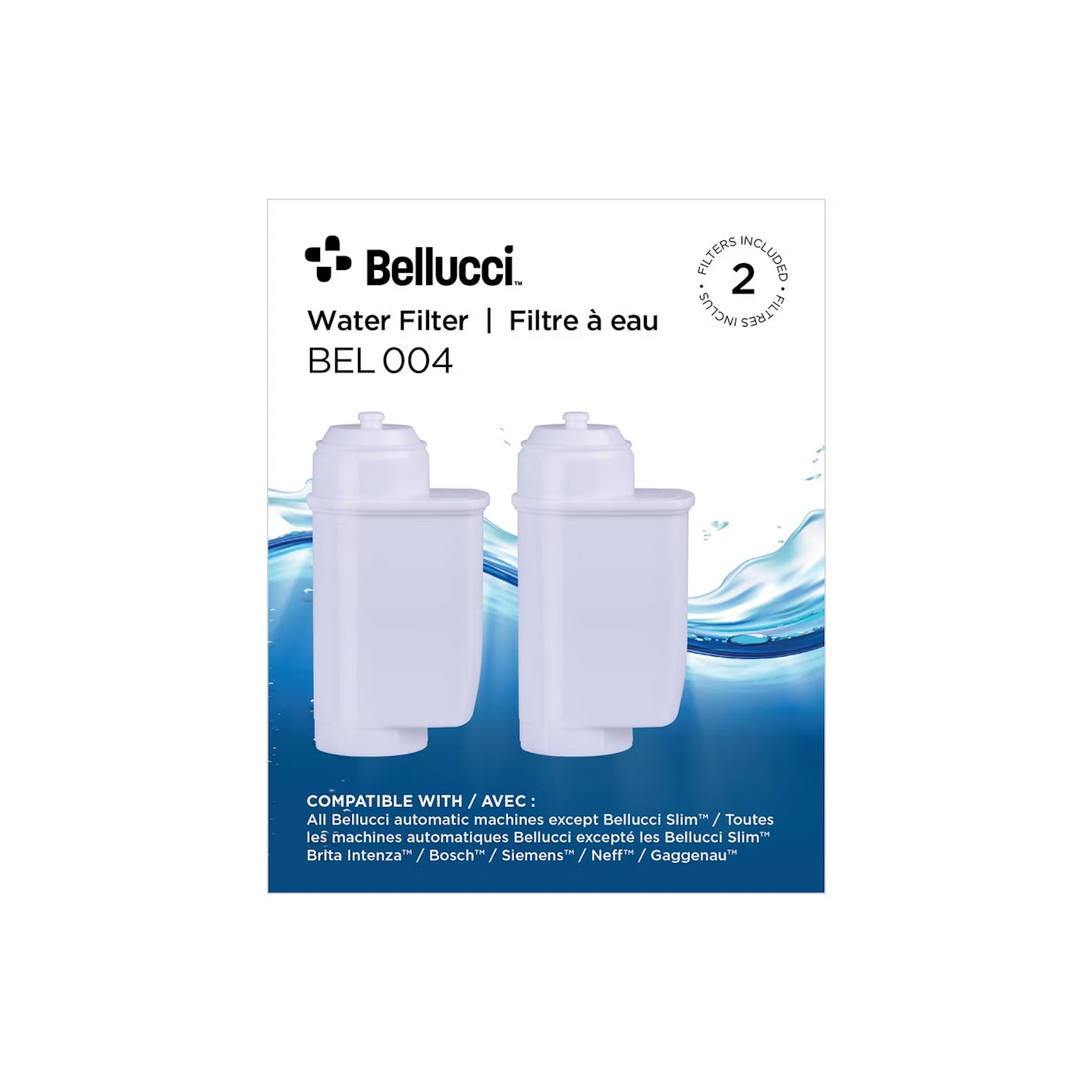 Bellucci Water Filters 2 Pack