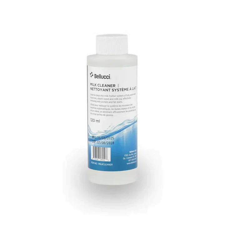 Bellucci Milk System Cleaner, 120ml/4oz, 4 Uses per Bottle, MILKCLEANER