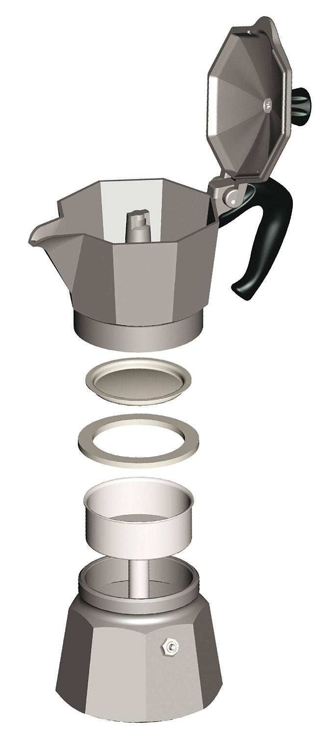 Bialetti Moka Express 3 Cup Stovetop Espresso Maker