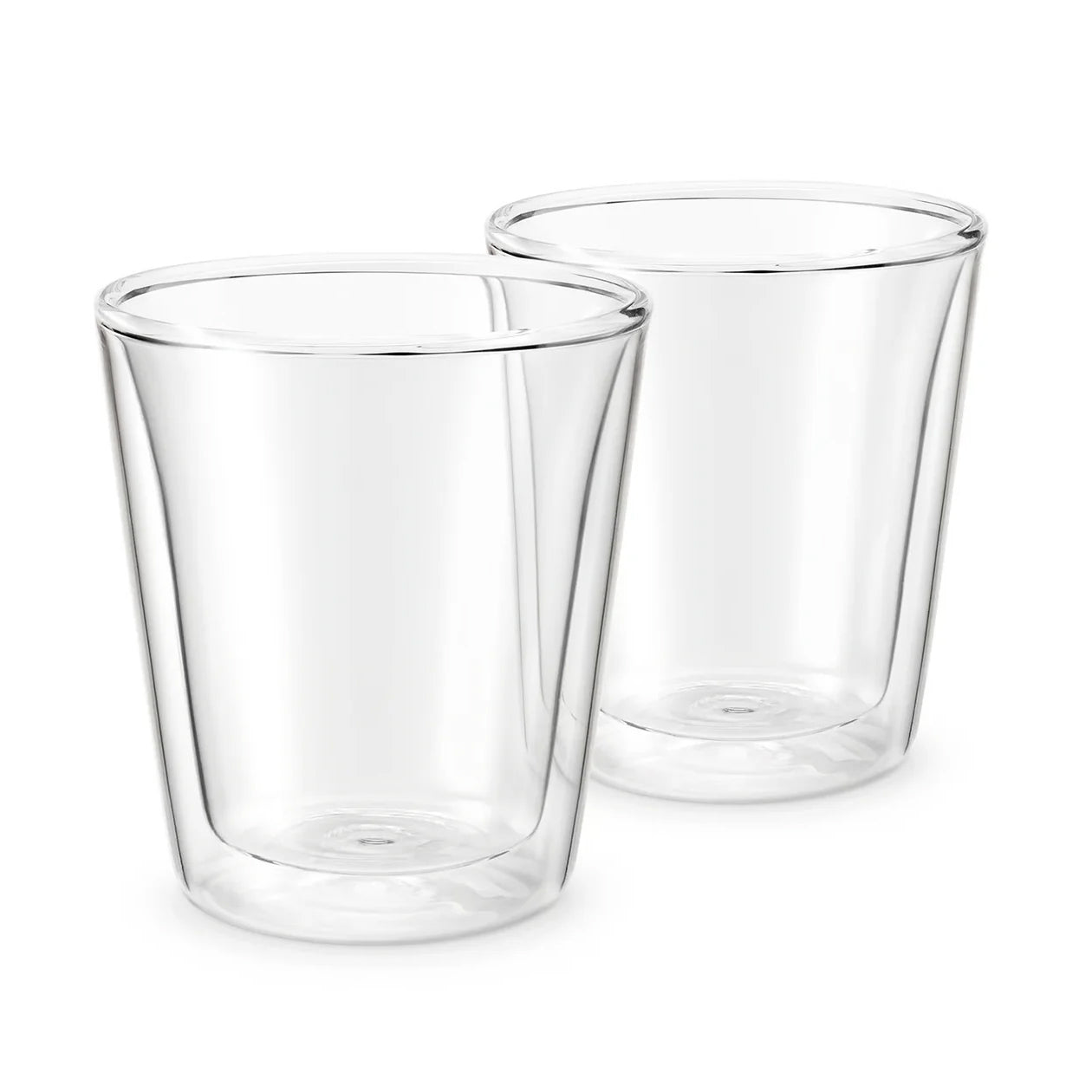 Breville the Latte Duo Dual Wall Glass Cups 200ml/6.5oz Set of 2 - BES046CLR