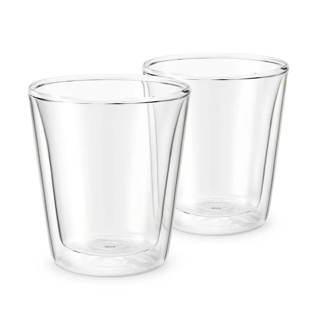 Breville the Latte Duo Dual Wall Glass Cups 200ml/6.5oz Set of 2 - BES046CLR