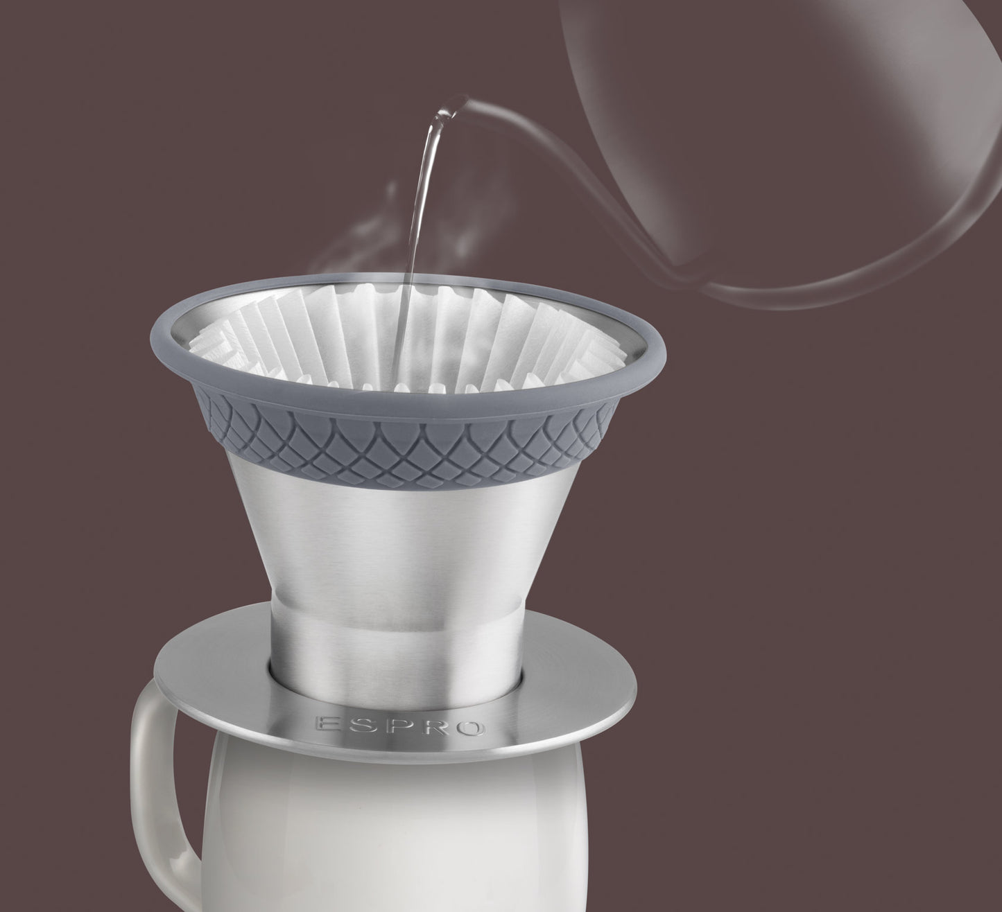 Espro Bloom Pour Over Coffee Brewer 18 oz - 7018-BS-GR