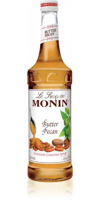 Monin Butter Pecan Syrup 750ml Bottle