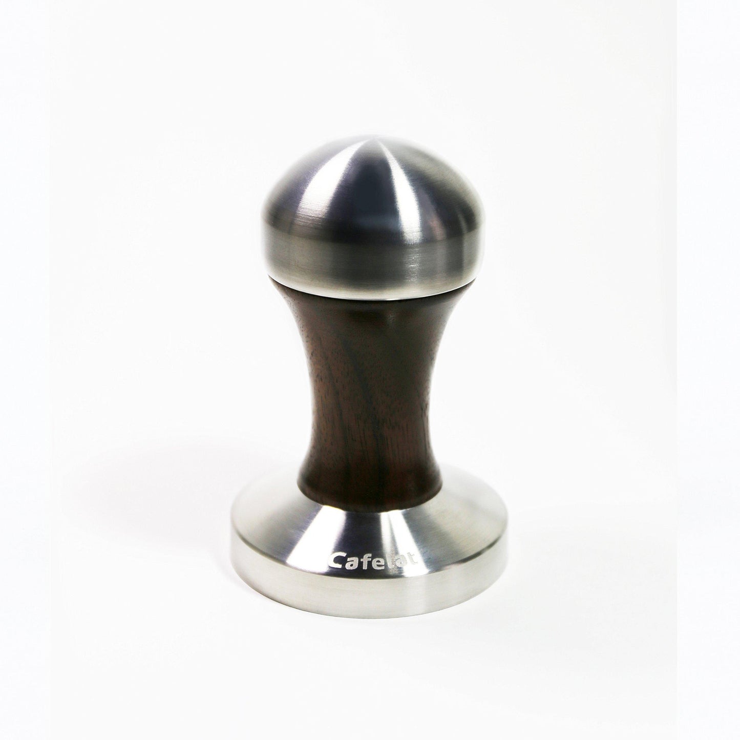 Cafelat Espresso Series PREMIUM Walnut Wood Tamper 58mm FLAT #038