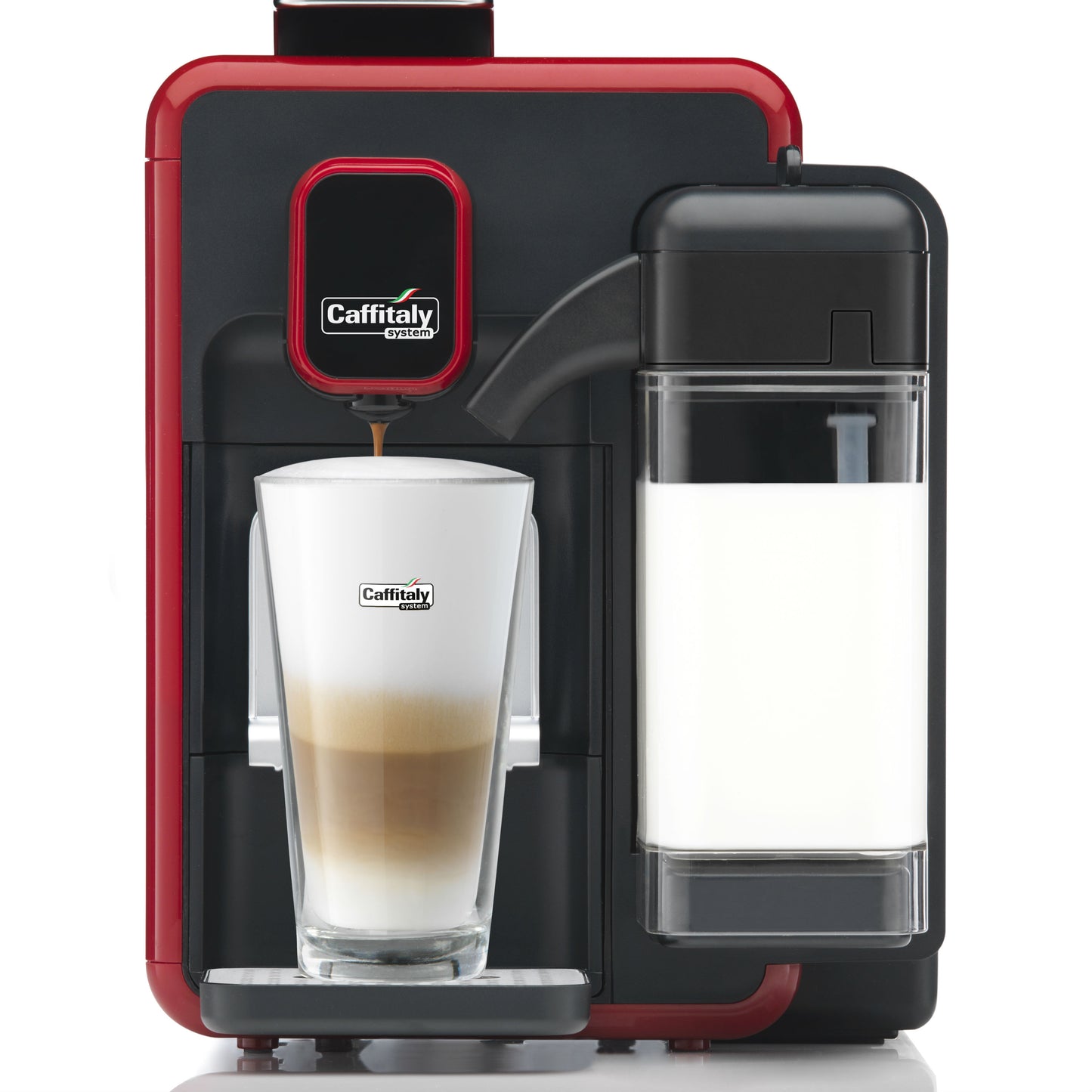 Caffitaly S22 Single Serve Cappuccina Espresso Machine - Red (OPEN BOX - IN STORE PURCHASE ONLY - STORE DEMO MODEL)