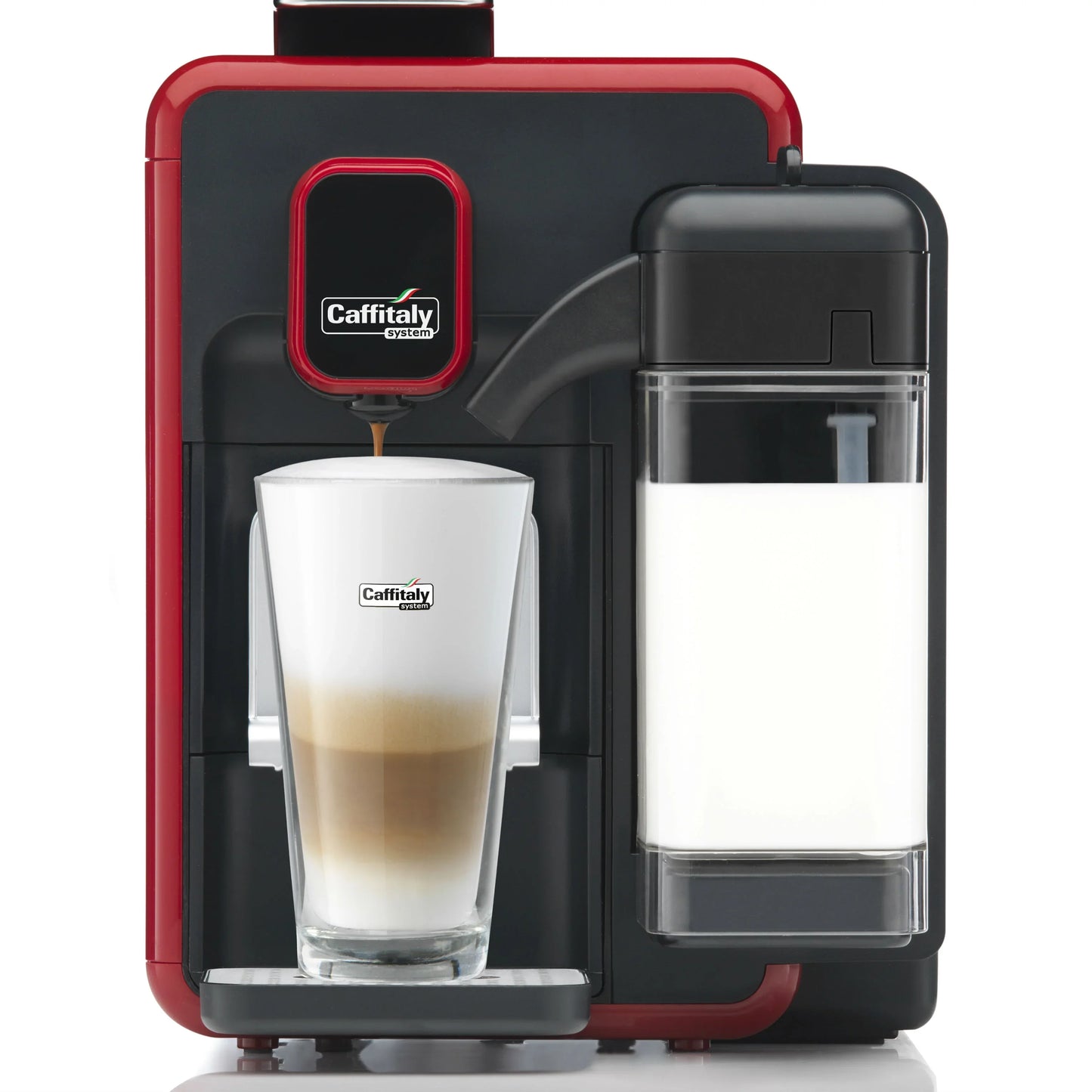 Caffitaly S22 Single Serve Cappuccina Espresso Machine - Red (OPEN BOX - IN STORE PURCHASE ONLY - STORE DEMO MODEL)